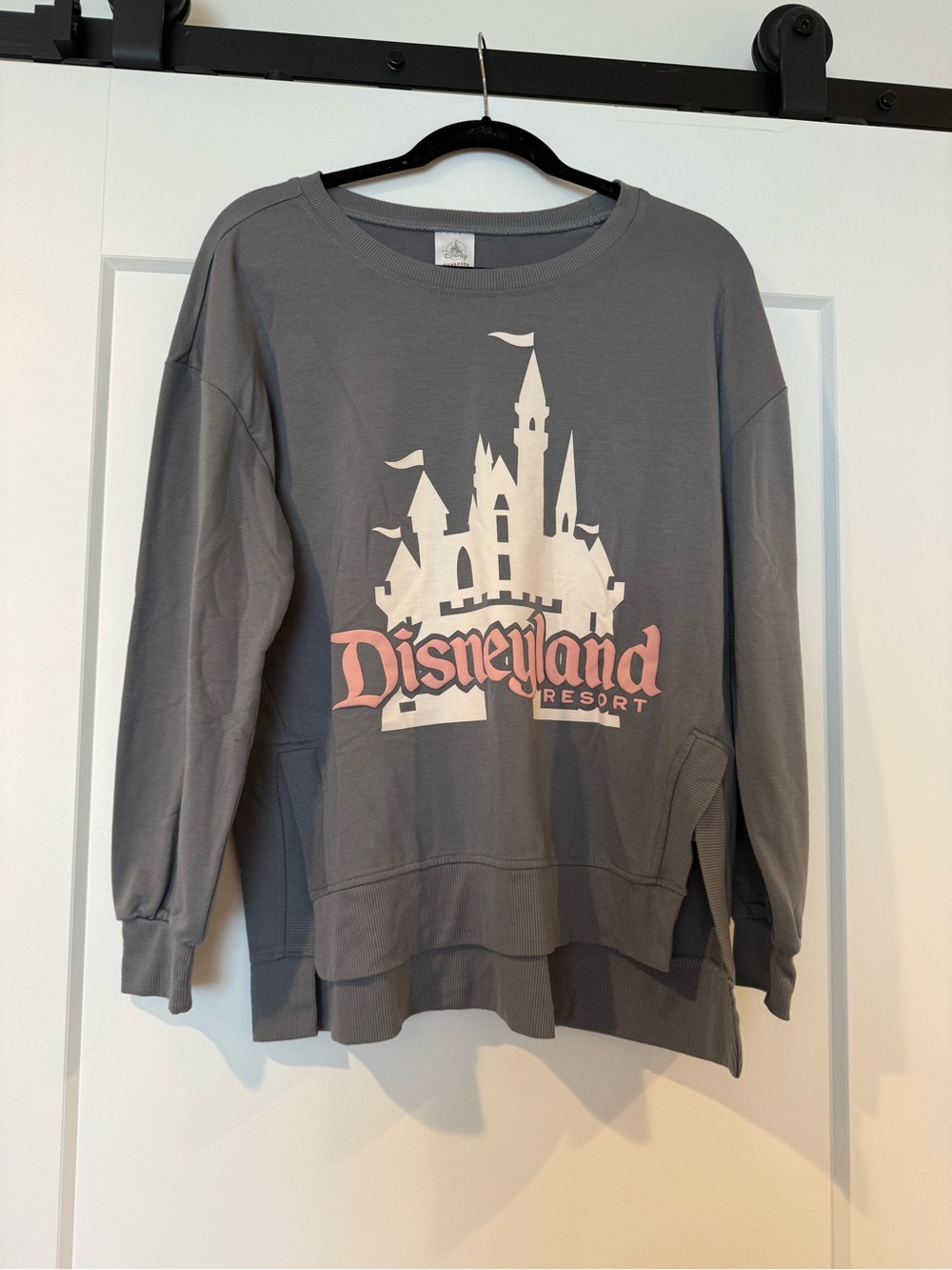 Disneyland Resort Grey Castle Sweatshirt